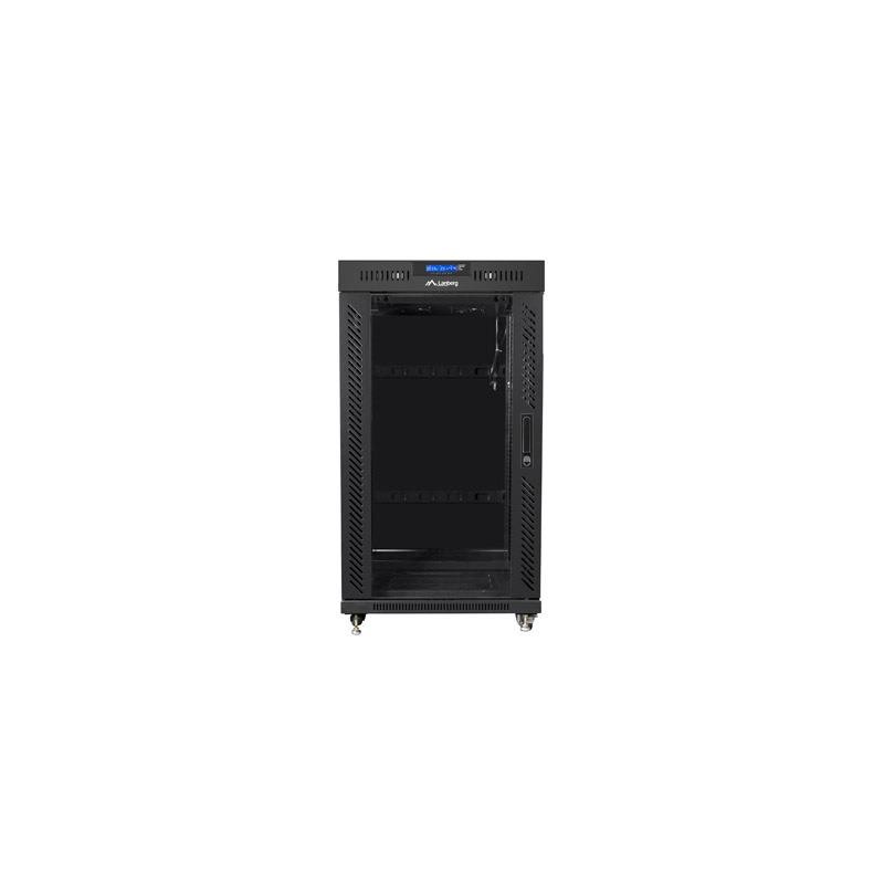 Szafa instalacyjna Rack stojąca 19" 22U 800x800 Drzwi Szklan… | PartsPC.pl