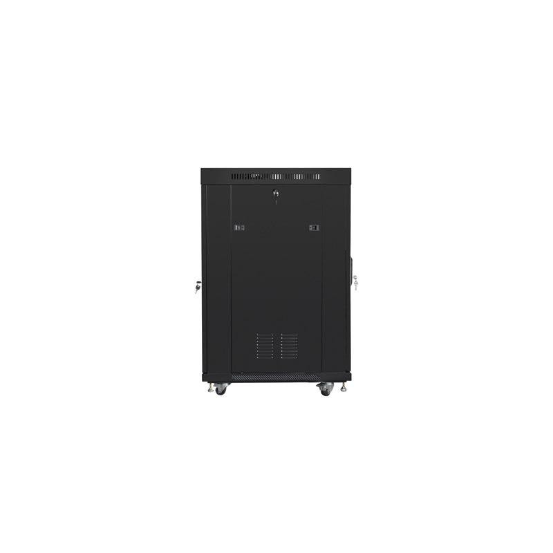 Szafa instalacyjna Rack stojąca 19" 22U 800x800 Drzwi Szklan… | PartsPC.pl