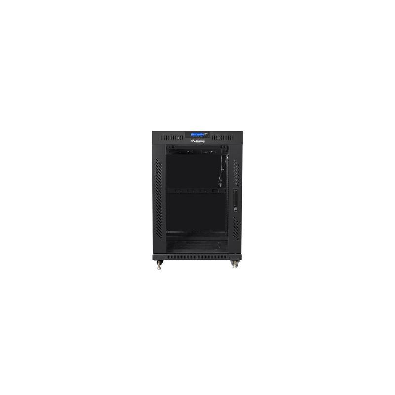 Szafa instalacyjna Rack stojąca 19" 15U 800x1000 Drzwi Szkla… | PartsPC.pl
