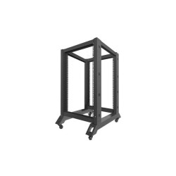 Stojak Open Rack Lanberg OR01-6818-B 18U 600x800 czarny | PartsPC.pl