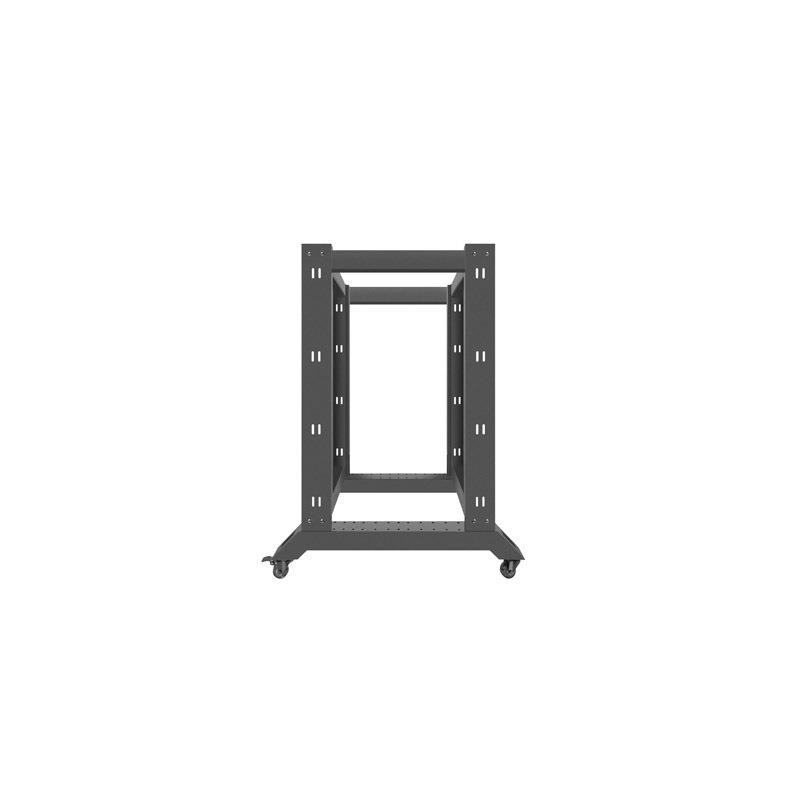 Stojak Open Rack Lanberg OR01-6818-B 18U 600x800 czarny | PartsPC.pl