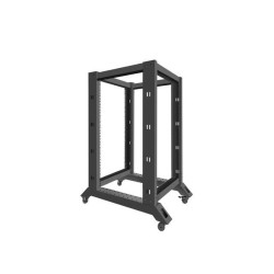 Stojak Open Rack Lanberg OR01-6818-B 18U 600x800 czarny | PartsPC.pl