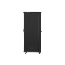 Szafa instalacyjna Rack stojąca 19" 47U 800x1200 czarna drzwi szklane LCD