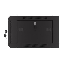 Szafa instalacyjna Lanberg rack wisząca 19" 4U 600x450 drzwi… | PartsPC.pl