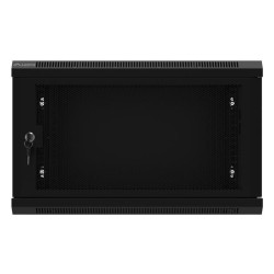 Szafa instalacyjna Lanberg rack wisząca 19" 6U 600x450 drzwi perforowane