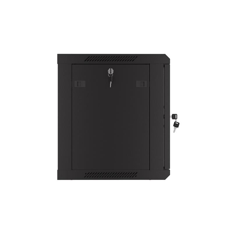 Szafa instalacyjna Lanberg rack wisząca 19" 9U 600x450 drzwi perforowane