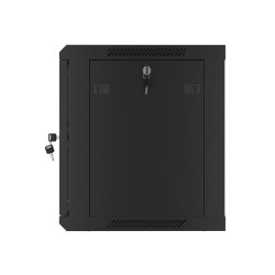 Szafa instalacyjna Lanberg rack wisząca 19" 9U 600x450 drzwi perforowane