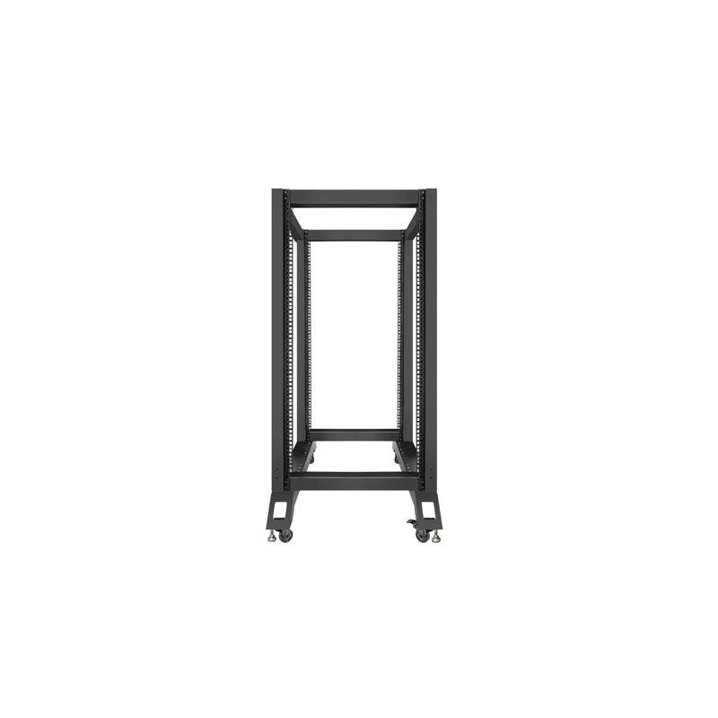 Stojak Open Rack Lanberg 22U 600x1000 czarny | PartsPC.pl