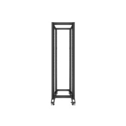 Stojak Open Rack Lanberg 42U 600x1000 czarny | PartsPC.pl