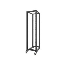 Stojak Open Rack Lanberg 42U 600x1000 czarny | PartsPC.pl