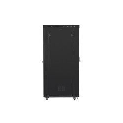 Szafa instalacyjna Rack stojąca 19" 42U 800x1200 czarna drzwi perforowane