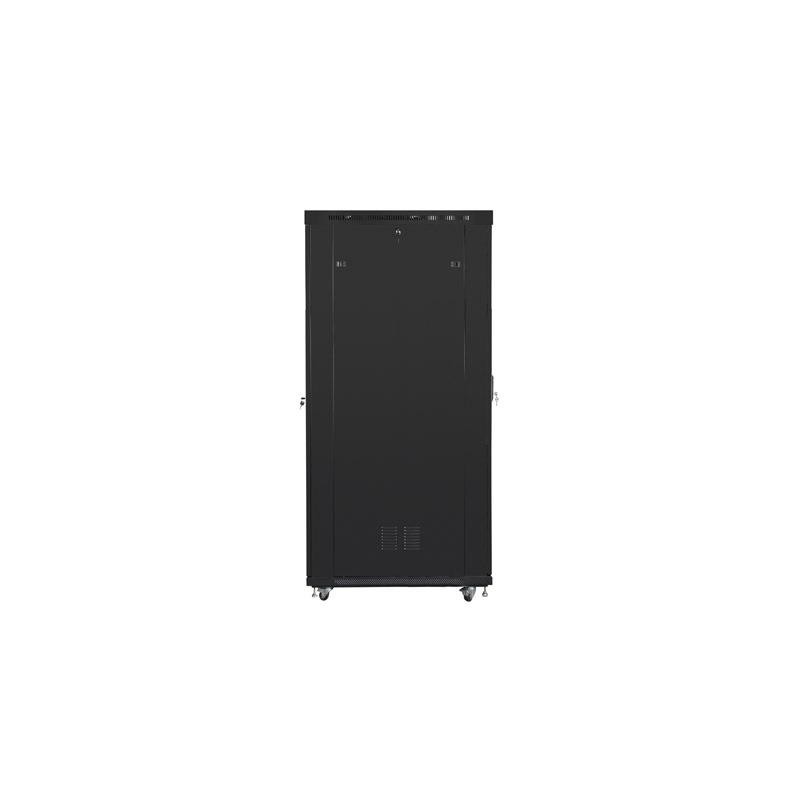 Szafa instalacyjna Rack stojąca 19" 42U 800x1200 czarna drzwi perforowane