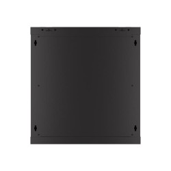 Szafa instalacyjna Rack wisząca 19" 12U 600x450 czarna drzwi… | PartsPC.pl