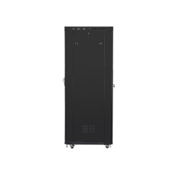Szafa instalacyjna Rack stojąca 19" 27U 800x1200 Drzwi Perforowane czarna