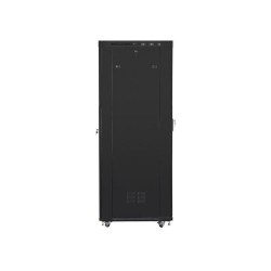 Szafa instalacyjna Rack stojąca 19" 27U 800x1200 Drzwi Perforowane czarna