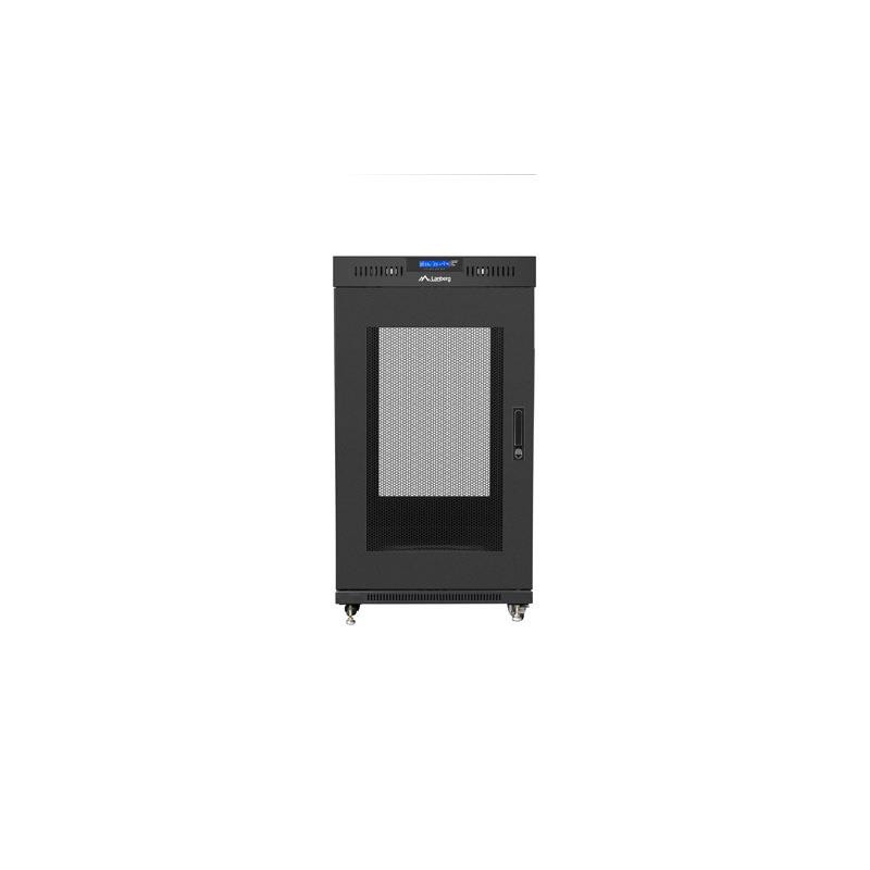 Szafa instalacyjna Rack stojąca 19" 22U 800x800 Drzwi Perfor… | PartsPC.pl