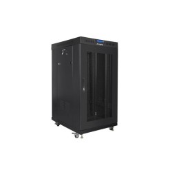 Szafa instalacyjna Rack stojąca 19" 22U 800x800 Drzwi Perfor… | PartsPC.pl