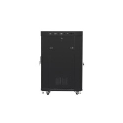 Szafa instalacyjna Rack stojąca 19" 22U 800x800 Drzwi Perfor… | PartsPC.pl