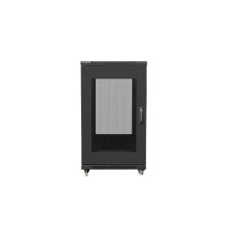 Szafa instalacyjna Rack stojąca 19" 22U 800x800 czarna drzwi… | PartsPC.pl
