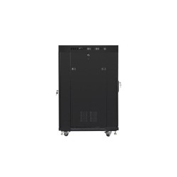 Szafa instalacyjna Rack stojąca 19" 22U 600x800 czarna... | PartsPC.pl