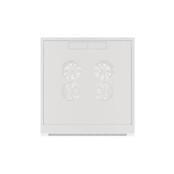 Szafa instalacyjna Lanberg rack wisząca 19" 4U 600 drzwi szklane szara