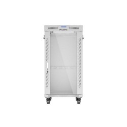 Szafa instalacyjna Rack stojąca 19" 22U 600x800 szara drzwi … | PartsPC.pl