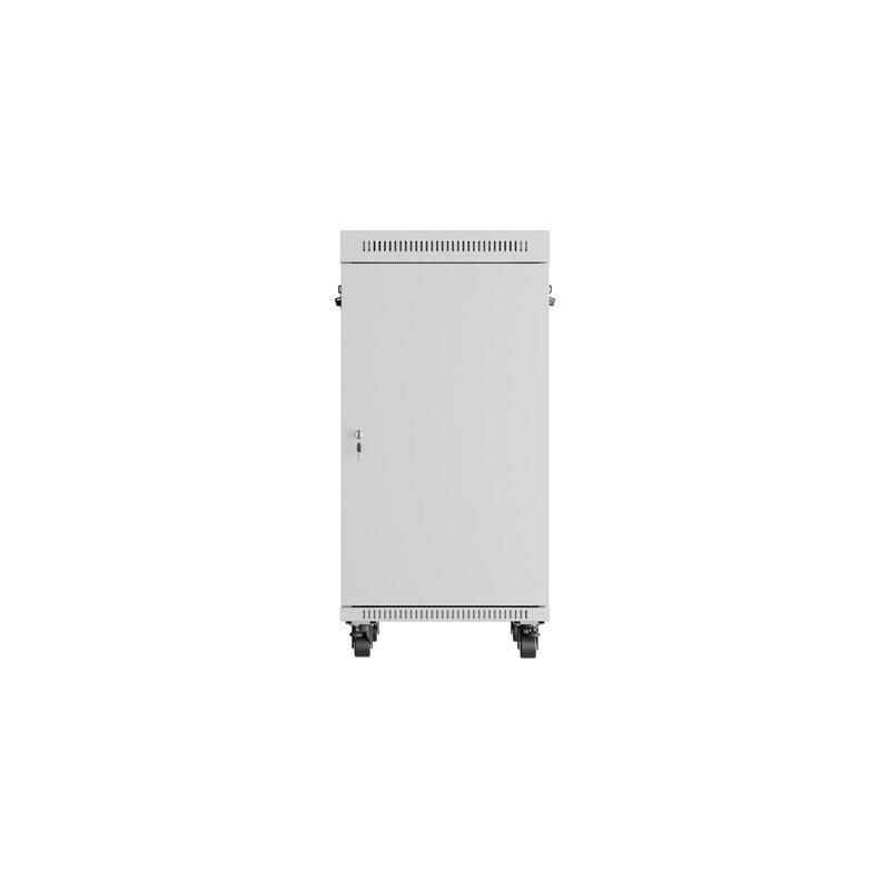 Szafa instalacyjna Rack stojąca 19" 22U 600x800 szara drzwi … | PartsPC.pl