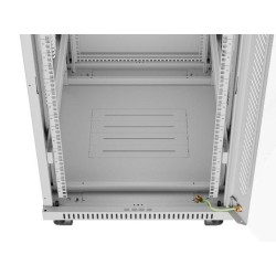 Szafa instalacyjna Rack stojąca 19" 22U 600x800 szara drzwi … | PartsPC.pl