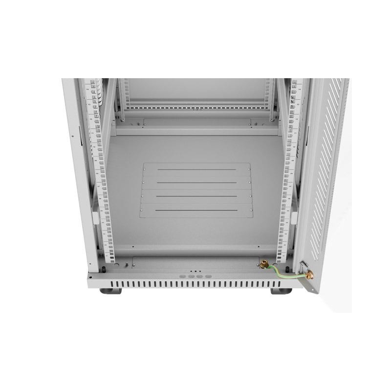 Szafa instalacyjna Rack stojąca 19" 22U 600x800 szara drzwi … | PartsPC.pl