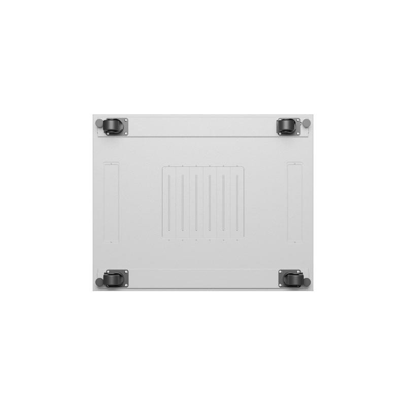 Szafa instalacyjna Rack stojąca 19" 42U 800x1000 szara drzwi… | PartsPC.pl