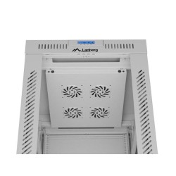 Szafa instalacyjna Rack stojąca 19" 42U 600x800 szara drzwi … | PartsPC.pl