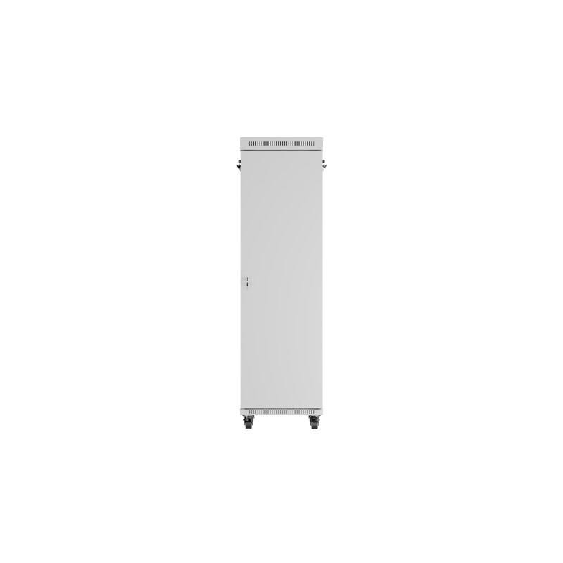 Szafa instalacyjna Rack stojąca 19" 42U 600x800 szara drzwi … | PartsPC.pl