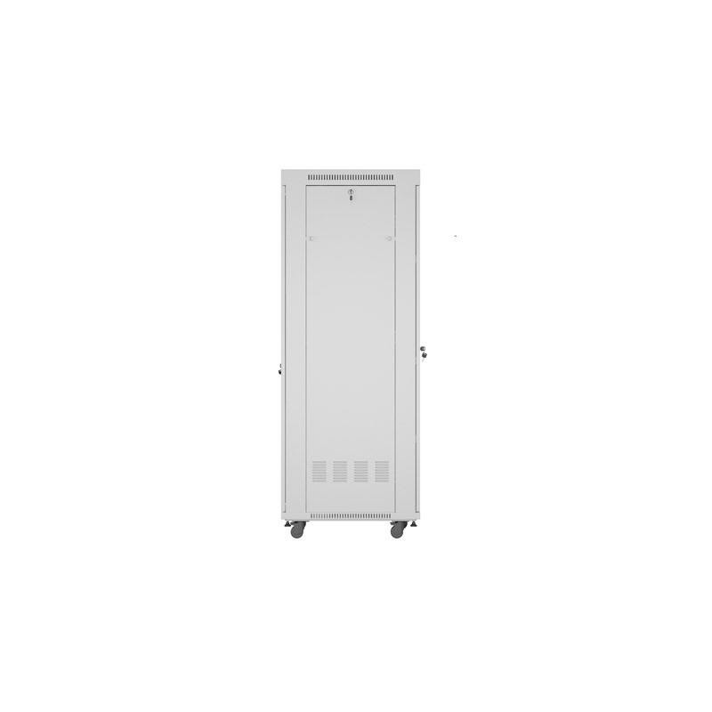 Szafa instalacyjna Rack stojąca 19" 42U 600x800 szara drzwi … | PartsPC.pl