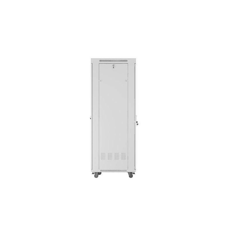 Szafa instalacyjna Rack stojąca 19" 42U 600x800 szara drzwi … | PartsPC.pl