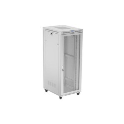 Szafa instalacyjna Rack stojąca 19" 42U 800x1000 szara drzwi… | PartsPC.pl