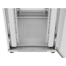 Szafa instalacyjna Rack stojąca 19" 42U 800x1000 szara drzwi… | PartsPC.pl
