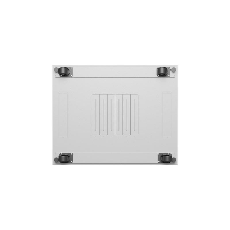 Szafa instalacyjna Rack stojąca 19" 42U 800x1000 szara drzwi… | PartsPC.pl