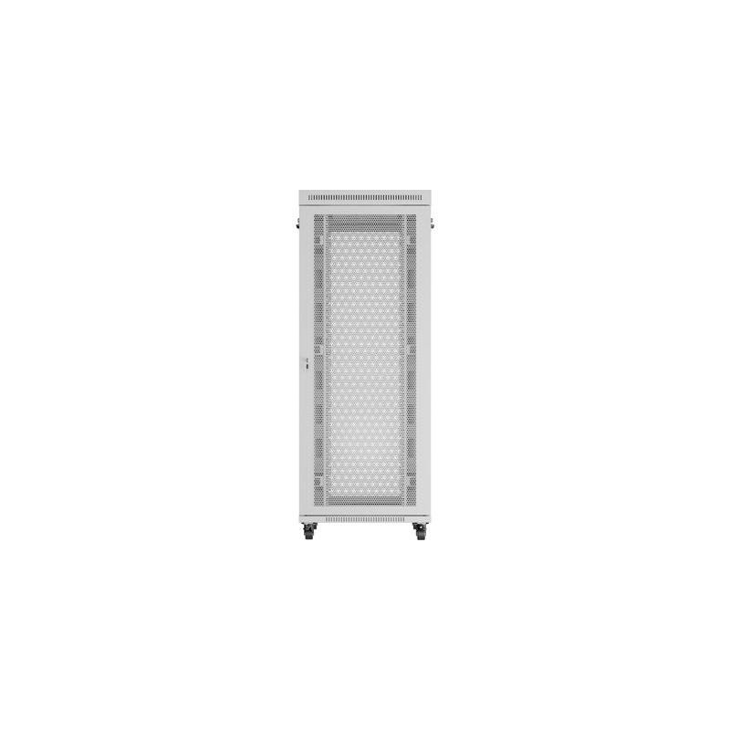 Szafa instalacyjna Rack stojąca 19" 42U 800x1000 szara drzwi… | PartsPC.pl