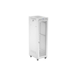 Szafa instalacyjna Rack stojąca 19" 42U 600x800 szara drzwi … | PartsPC.pl