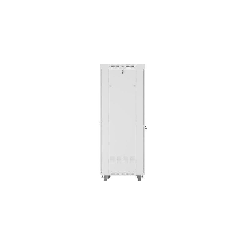 Szafa instalacyjna Rack stojąca 19" 42U 600x800 szara drzwi … | PartsPC.pl