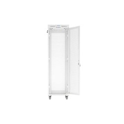 Szafa instalacyjna Rack stojąca 19" 42U 600x800 szara drzwi … | PartsPC.pl