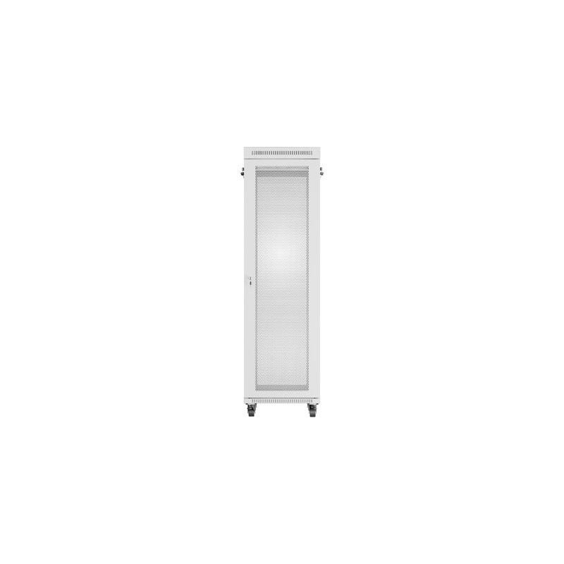 Szafa instalacyjna Rack stojąca 19" 42U 600x800 szara drzwi … | PartsPC.pl