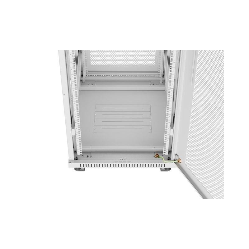 Szafa instalacyjna Rack stojąca 19" 42U 600x800 szara drzwi … | PartsPC.pl