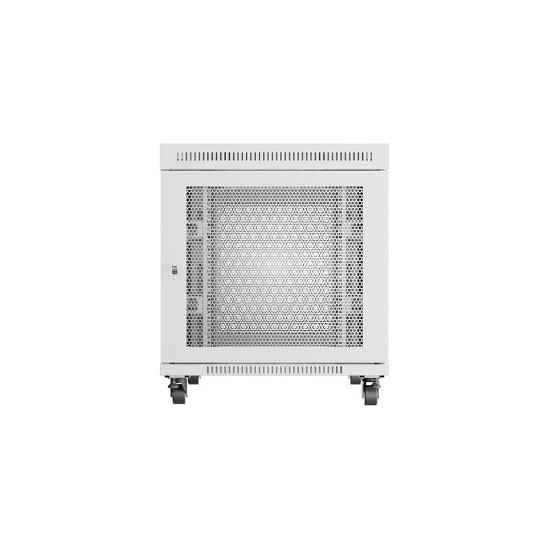 Szafa instalacyjna Rack stojąca 19" 15U 800x1000 Drzwi Perfo… | PartsPC.pl