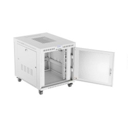 Szafa instalacyjna Rack stojąca 19" 15U 800x1000 Drzwi Perfo… | PartsPC.pl