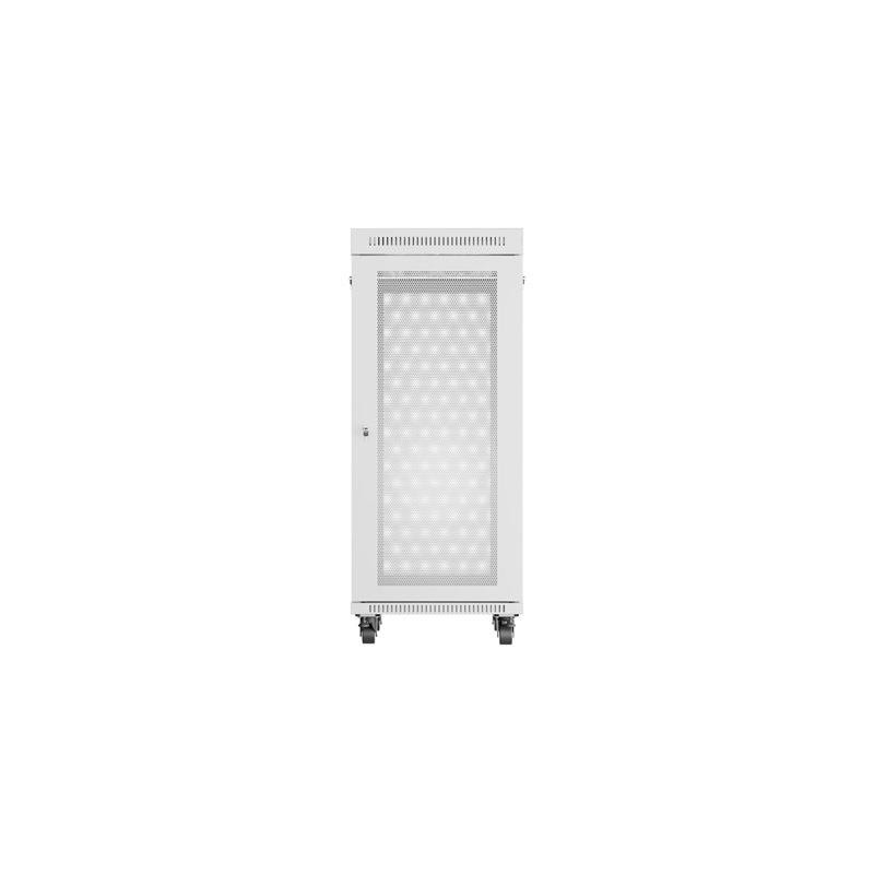 Szafa instalacyjna Rack stojąca 19" 27U 600x800 szara drzwi … | PartsPC.pl