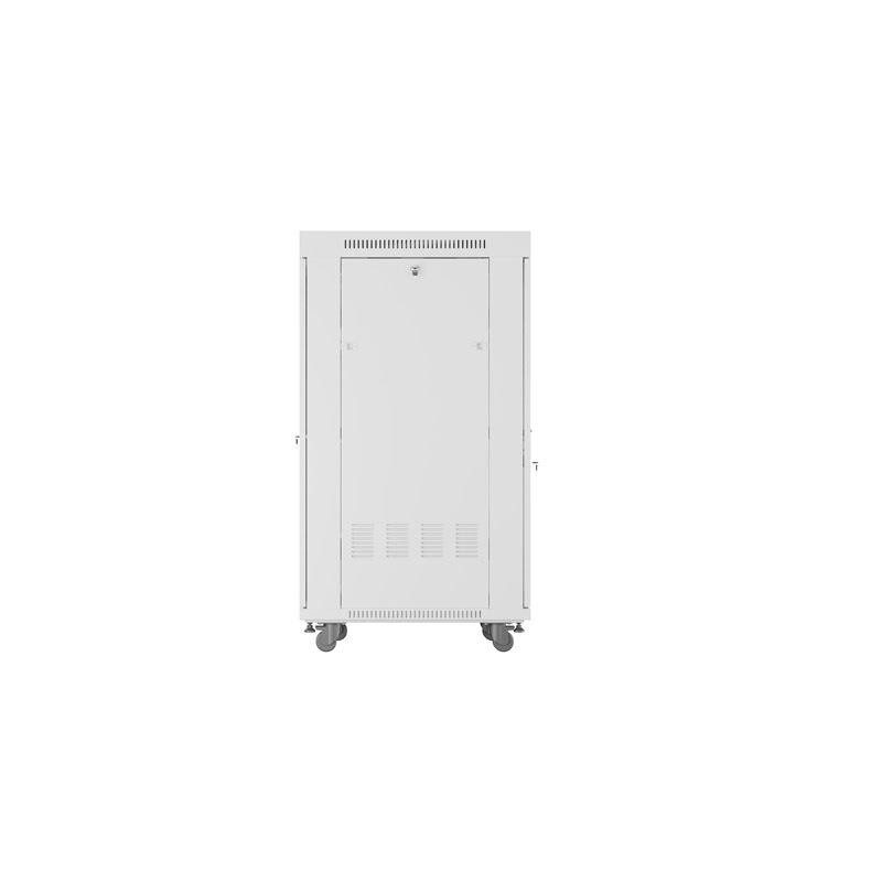 Szafa instalacyjna Rack stojąca 19" 27U 600x800 szara drzwi … | PartsPC.pl