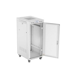 Szafa instalacyjna Rack stojąca 19" 27U 600x800 szara drzwi … | PartsPC.pl