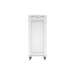 Szafa instalacyjna Rack stojąca 19" 27U 600x800 szara drzwi … | PartsPC.pl