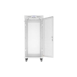 Szafa instalacyjna Rack stojąca 19" 27U 600x800 szara drzwi … | PartsPC.pl